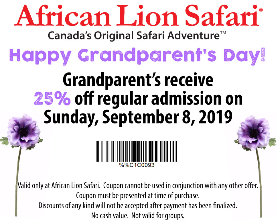 african lion safari coupon codes